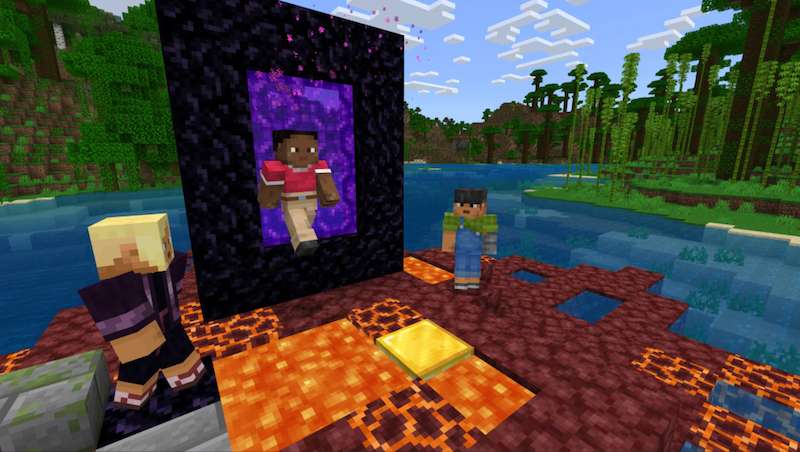 Peli Minecraft Bedrock Edition