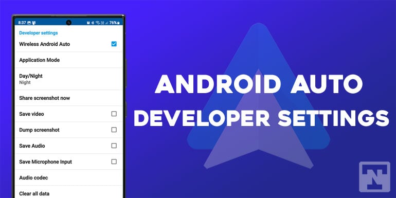 Como ativar as configurações do desenvolvedor no Android Auto