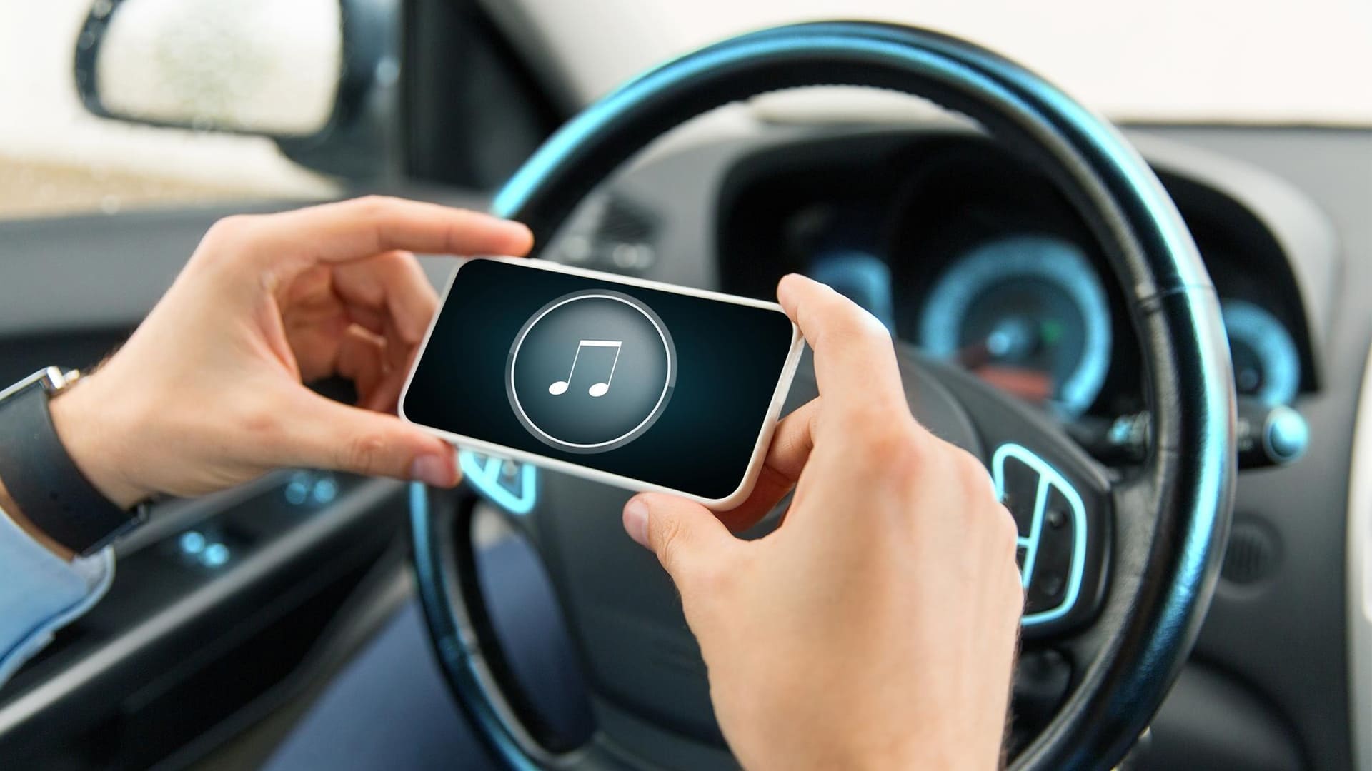 Android AutoでApple Musicを再生する方法