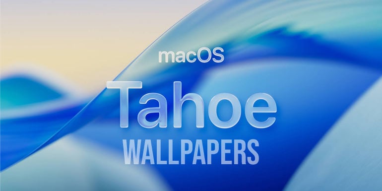 MacOS Tahoe Default Wallpapers (4K)