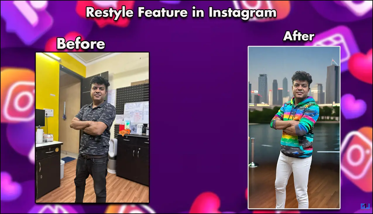 Come usare Restyle con AI in Instagram per modificare le foto e cambiare gli abiti