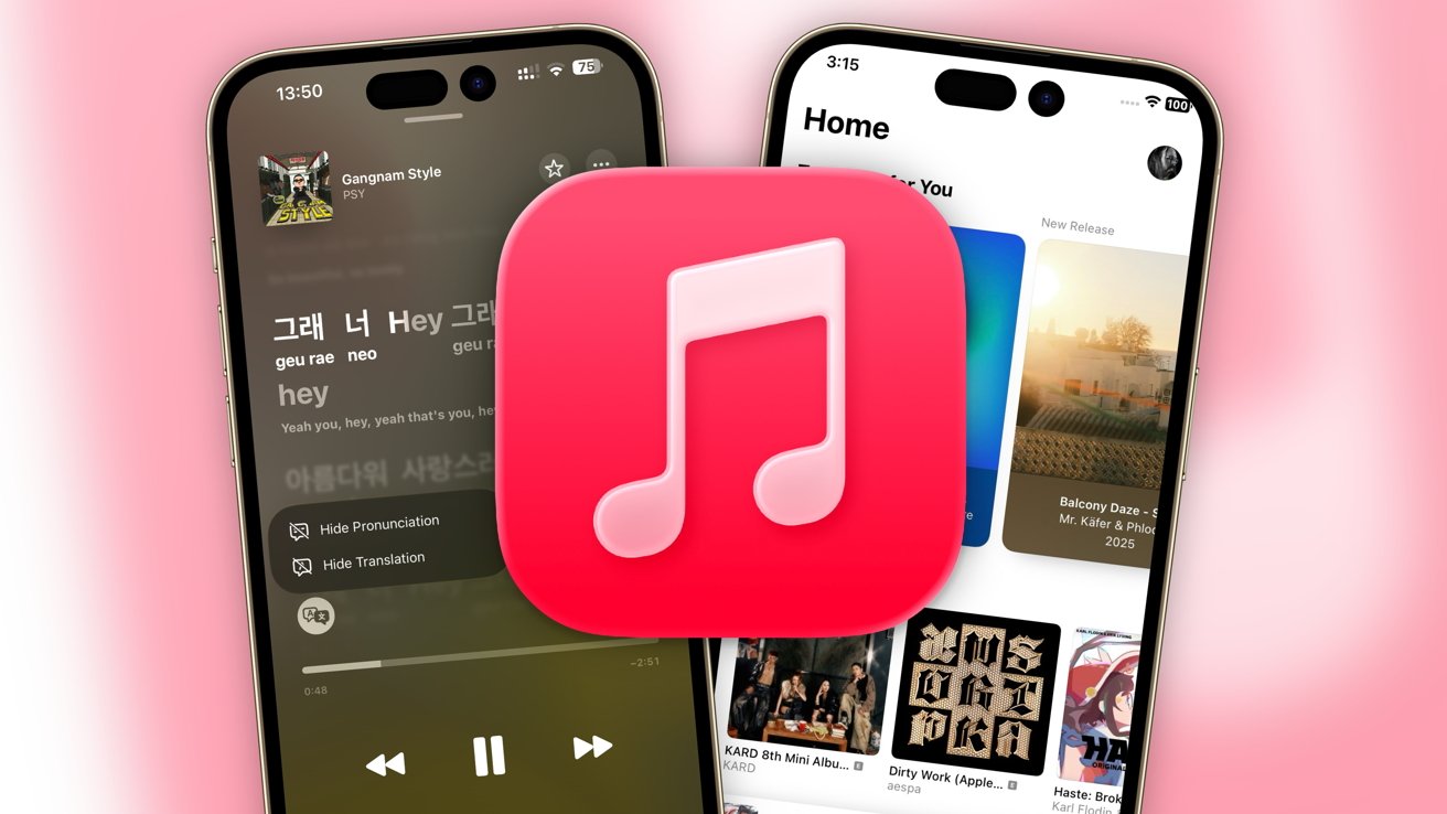 Apple Music iOS 26 vs iOS 18: Automix, Liquid Glass e Lyrics em sua língua
