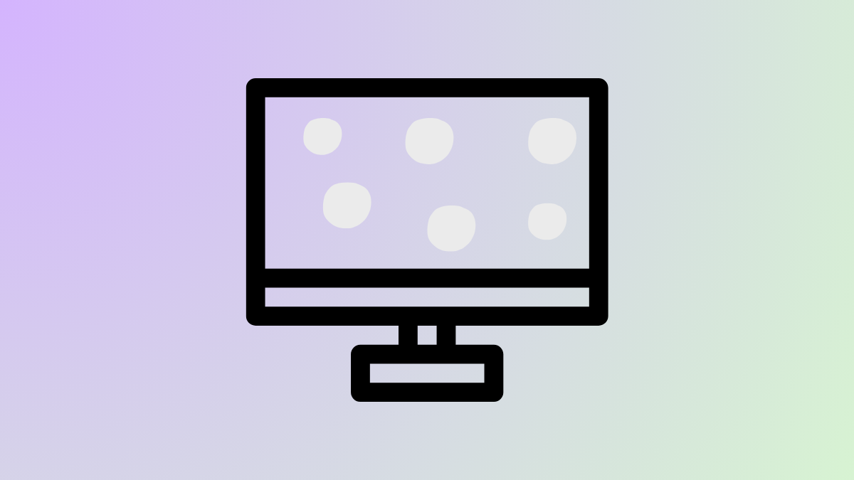 Hur man fixar vita prickar som visas på skärmen på Windows 11