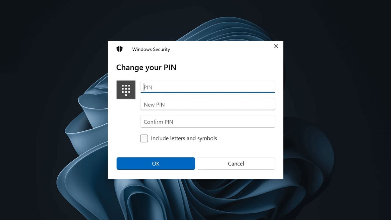 Hoe een pin te wijzigen op Windows 11
