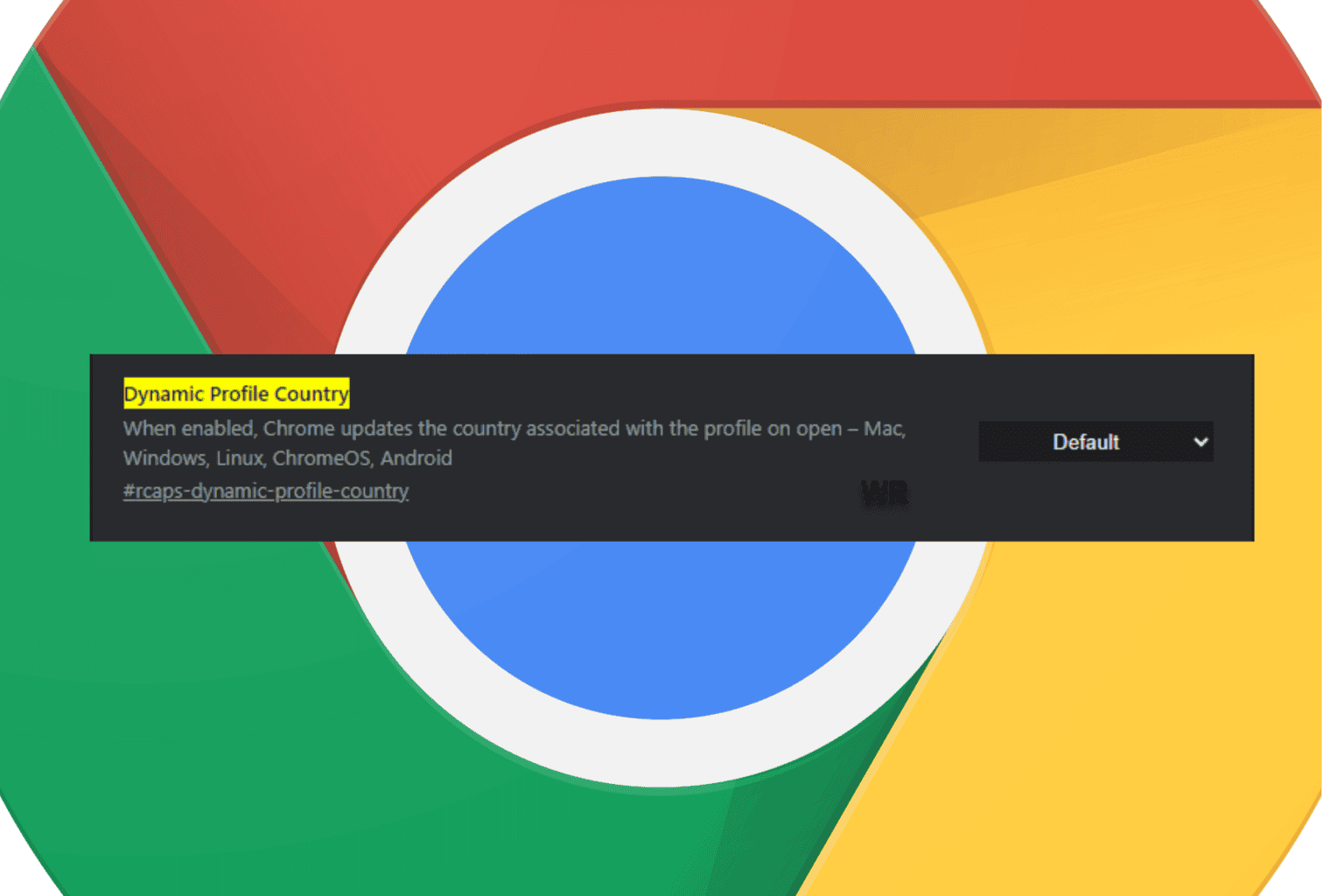 Google Chrome tester dynamisk landdetektion for regionspecifikke funktioner