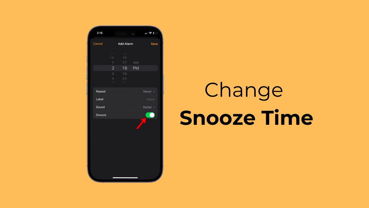 Cómo cambiar el tiempo de repetición en iPhone