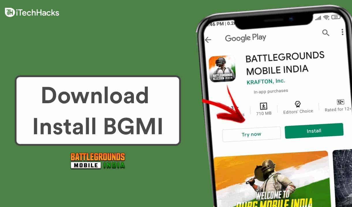 So laden Sie die Installation von Schlachtplätzen Mobile India (BGMI) Android herunter