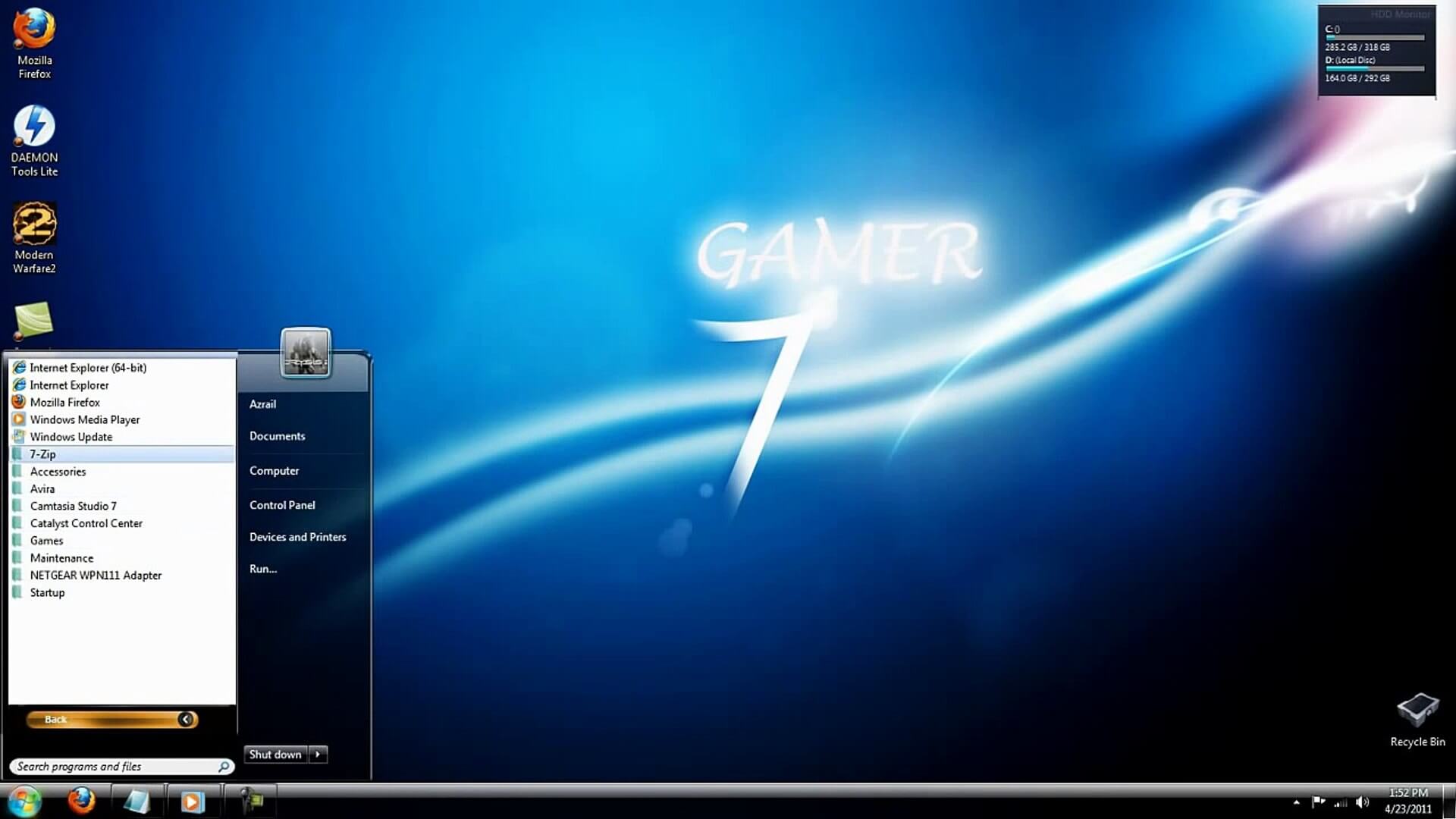 Windows 7 Gamer Edition ISO Download (32-64 Bit)