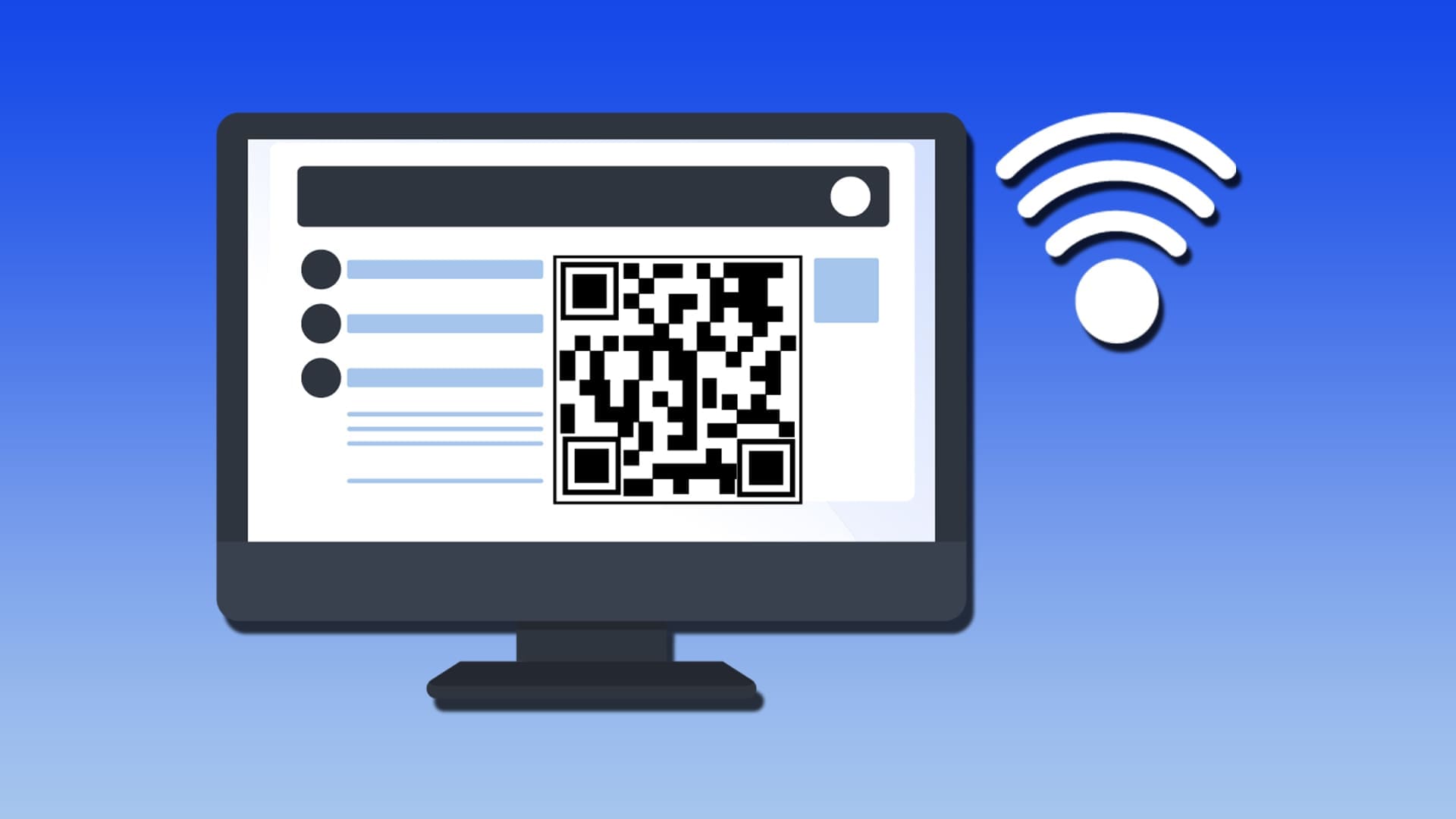 Hoe u een Wi-Fi QR-code op Windows weergeeft