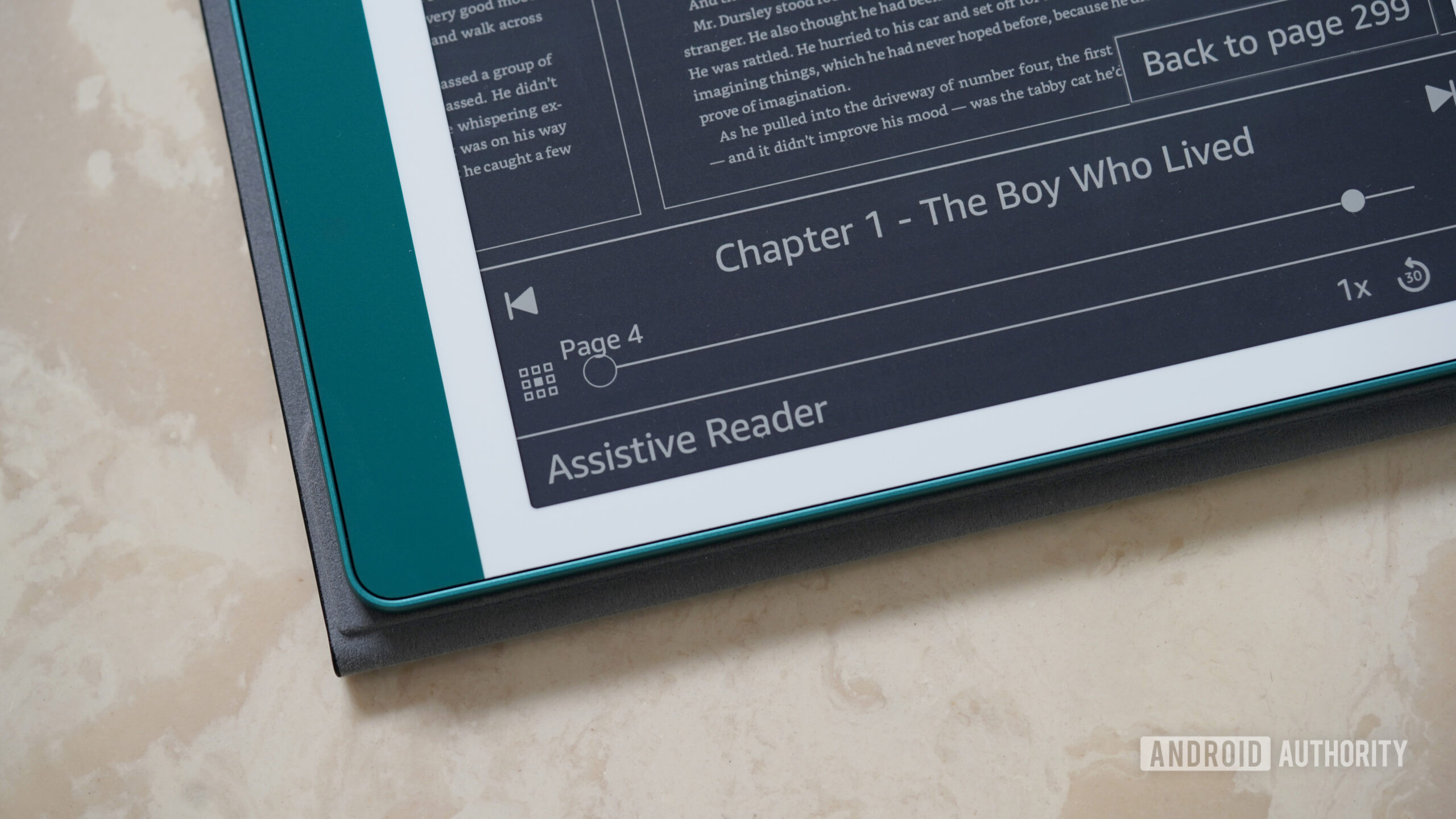 La dernière mise à jour du Kindle est une bonne étape vers l'accessibilité