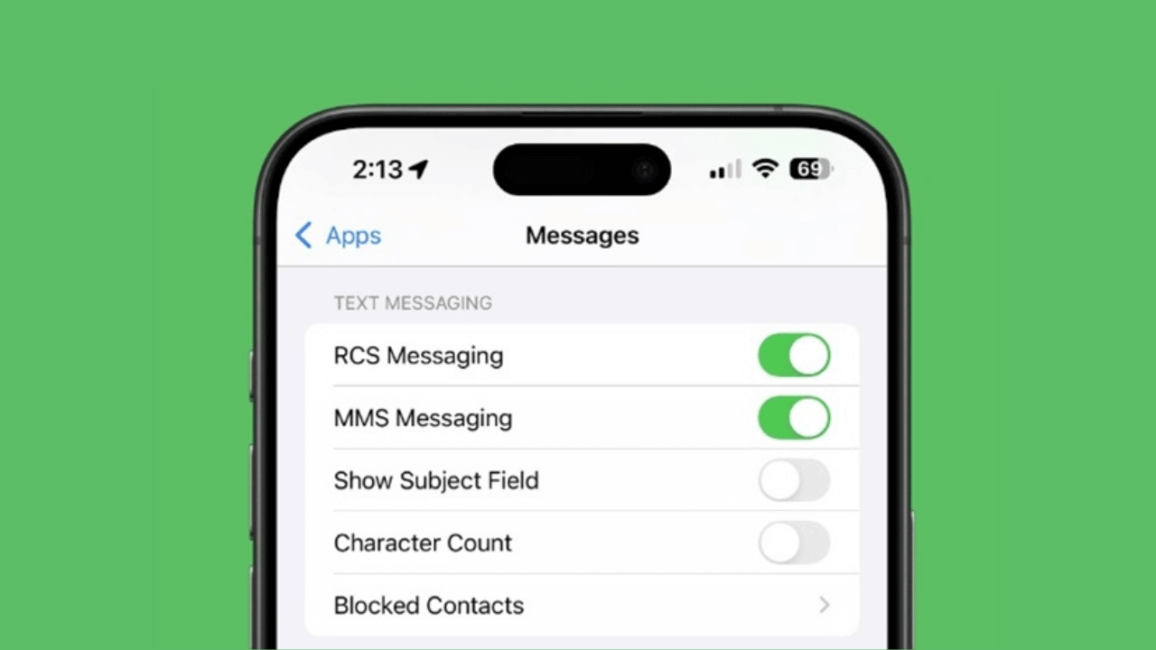 Як увімкнути обмін повідомленнями RCS на iPhone