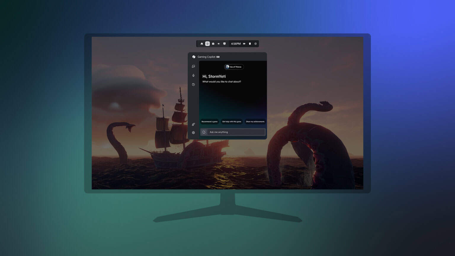 Xbox Insiders ahora puede intentar juegos de copilot en la barra de juegos de Windows