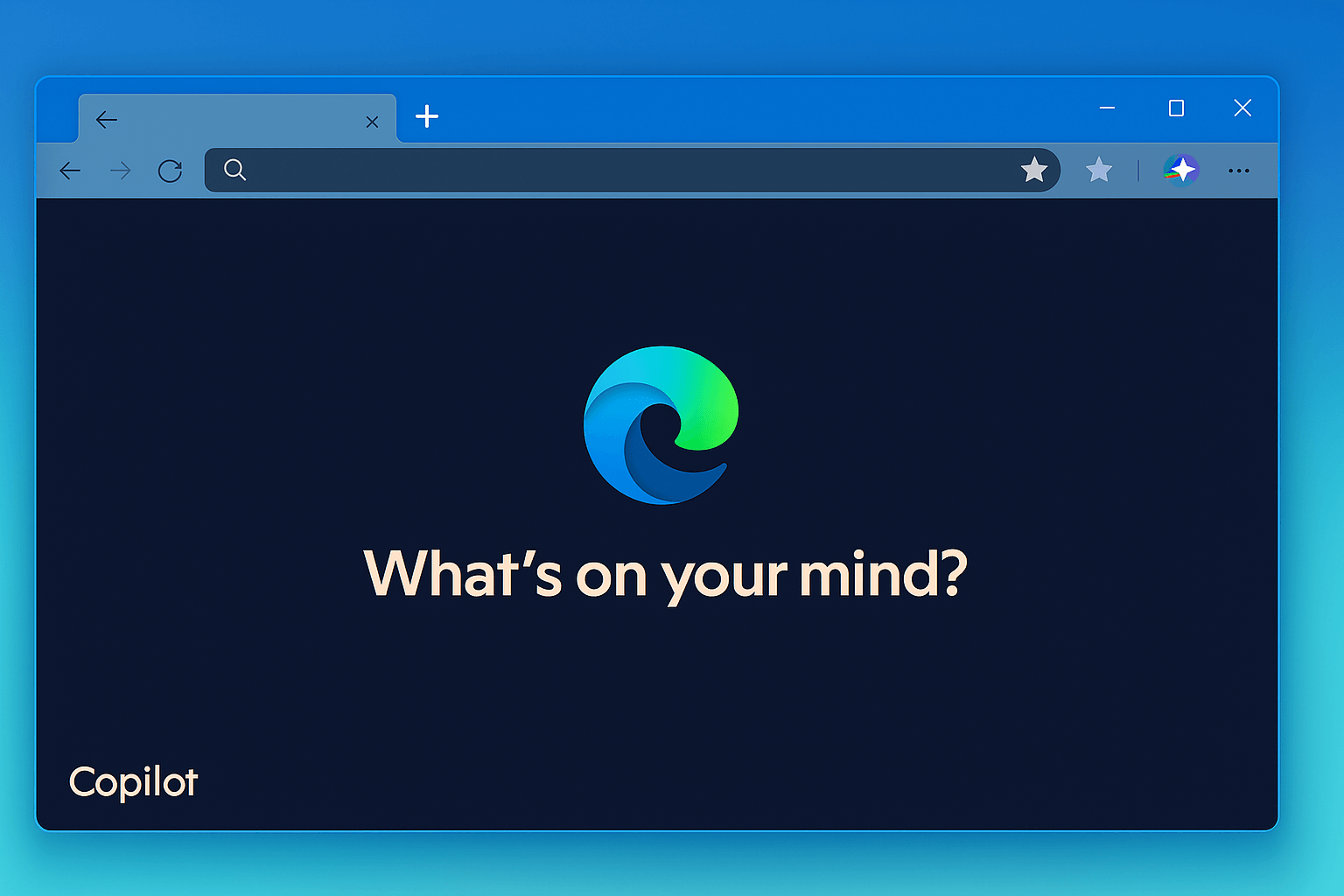 Microsoft Edge prueba un tema inspirado en copiloto