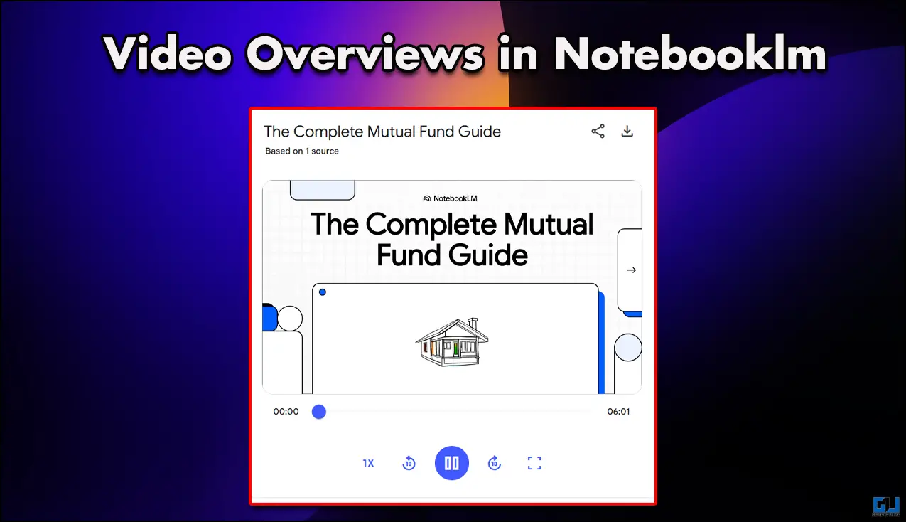 Cómo usar vistas generales de video en Notebooklm