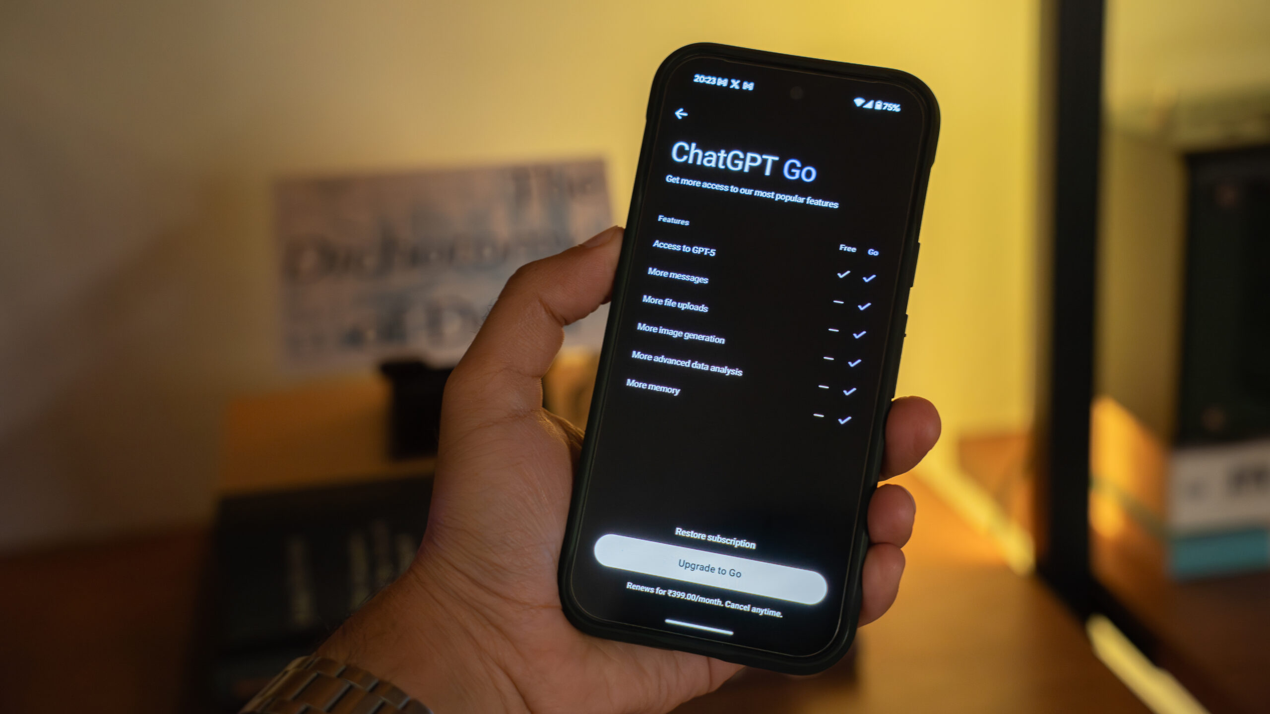 Kipróbáltam a chatgpt go