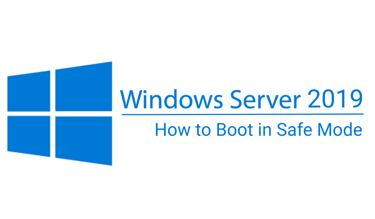 Cómo iniciar Windows Server 2019 en modo seguro