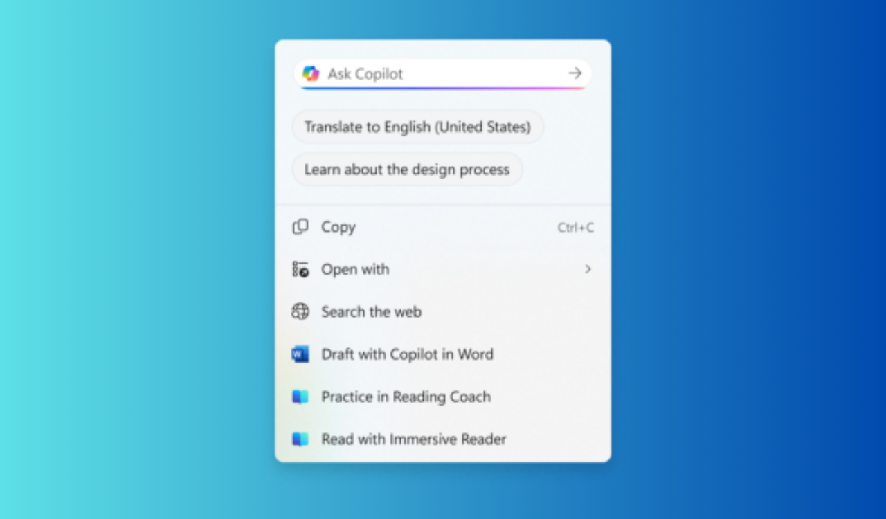 Windows11 KB5065786は、クリックで副操縦士を搭載した翻訳をもたらします