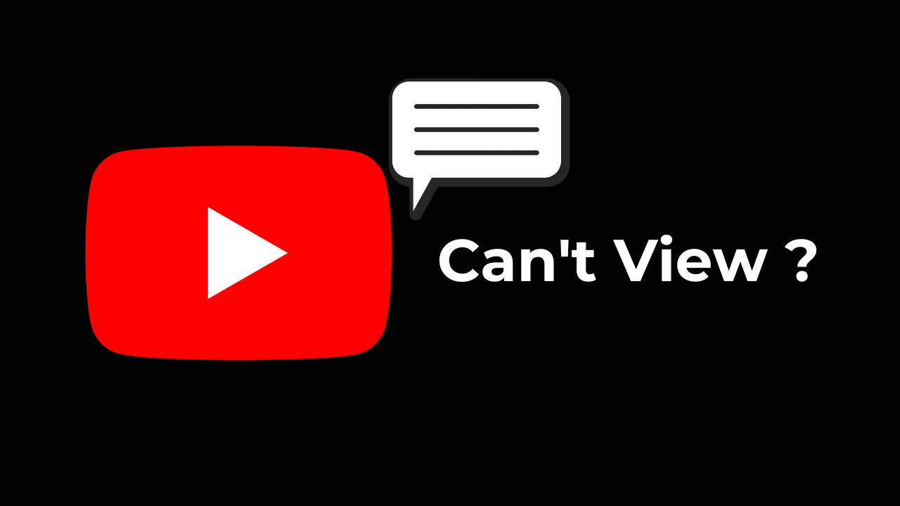 Kunt u geen opmerkingen bekijken op YouTube