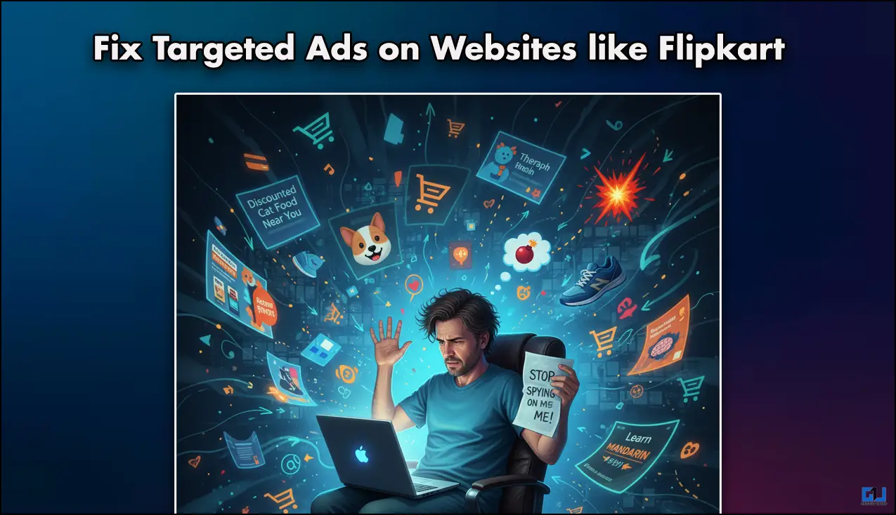 J'ai trouvé une annonce Flipkart en me ciblant au cours des 7 dernières années, voici comment je l'ai corrigé