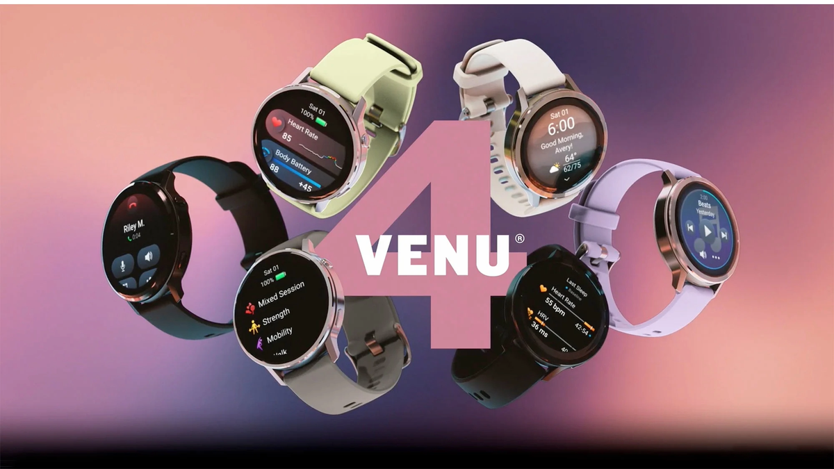 Garmin Venu 4 está aqui-ferramentas de bateria e fitness de 12 dias prontas para enfrentar o Apple Watch 11