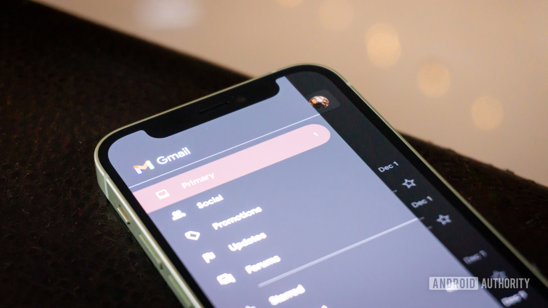 La nueva pestaña de Gmail mantiene toda la entrega de su pedido y compra correos electrónicos en un lugar ordenado