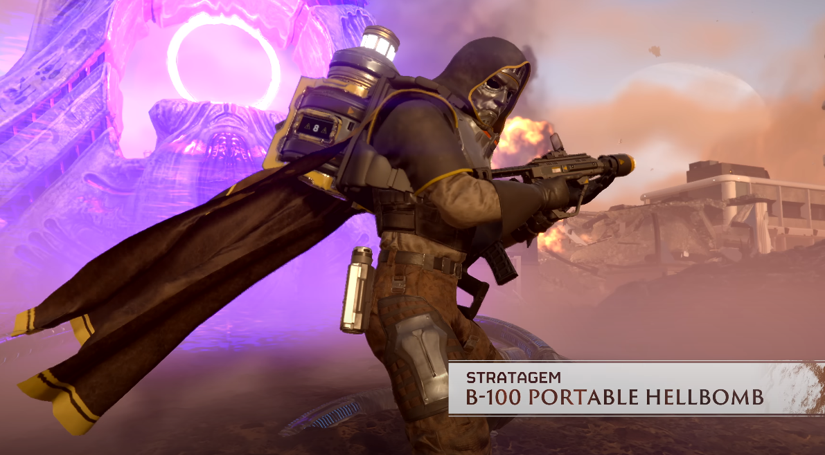 Cómo activar el hellbomb portátil en HellDivers 2 en PC