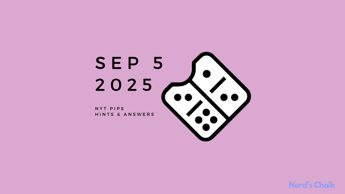 NYT PIPS CONSEGURAS Y SOLUCIÓN-5 de septiembre (guía paso a paso)