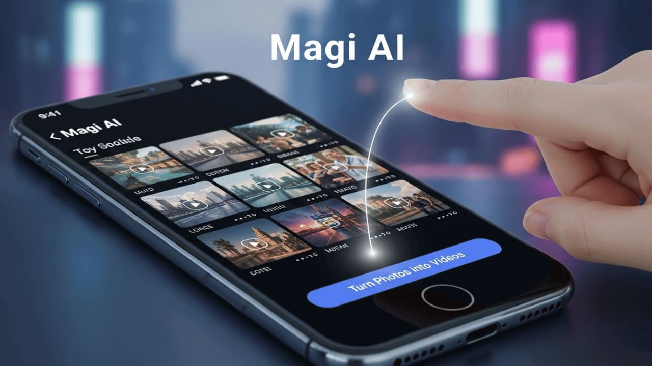 Comment transformer les photos en vidéos avec MAGI AI