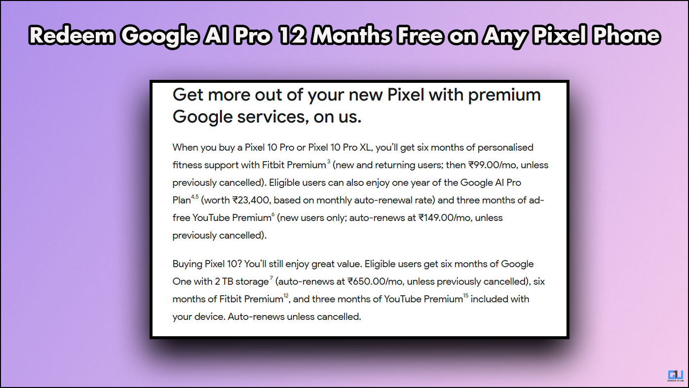 Comment échanger Google Ai Pro 12 mois gratuitement sur la série Pixel 10