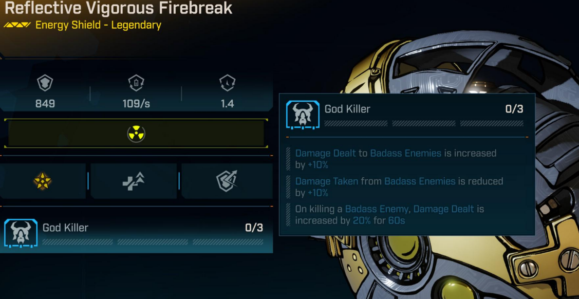 God Killer Firmware i Borderlands 4: Bonusser, niveauer og brug