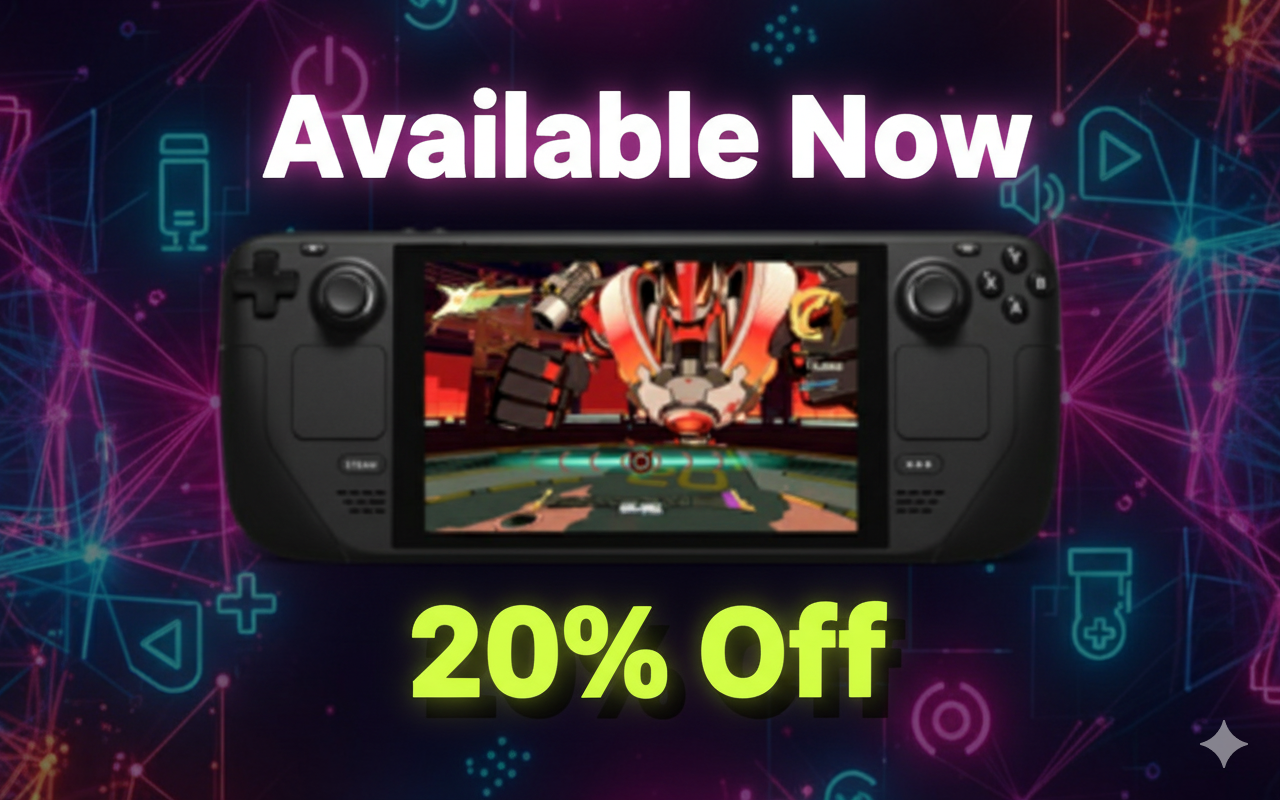 La pantalla LCD de la plataforma de vapor tiene un 20% de descuento en este momento; Atrápalo antes de que comience la venta de otoño