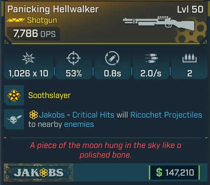 Panicking Hellwalker hagelgevär: Detaljer, plats och jordbrukssteg i Borderlands 4