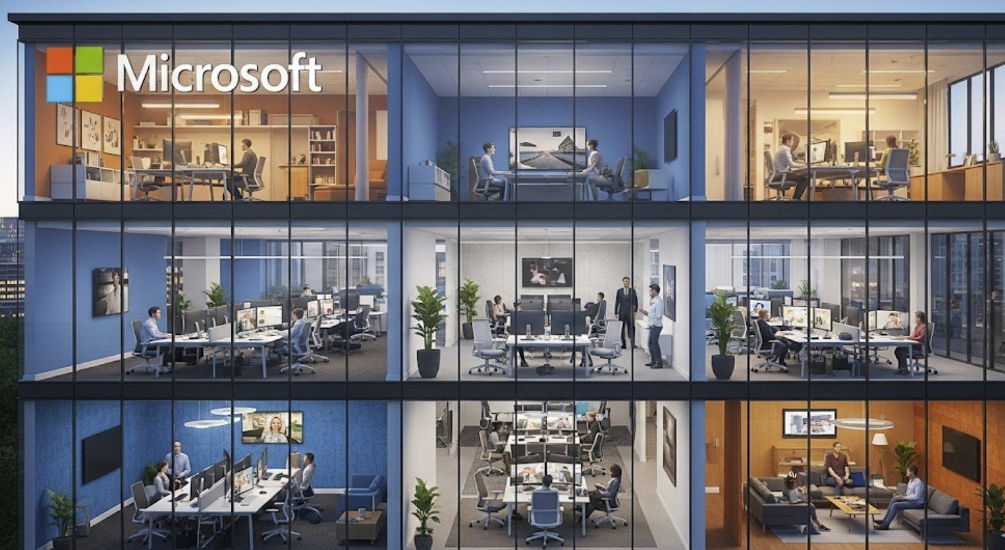 3-dniowy mandat biurowy Microsoft resetuje hybrydową linię bazową Big Tech na 2026