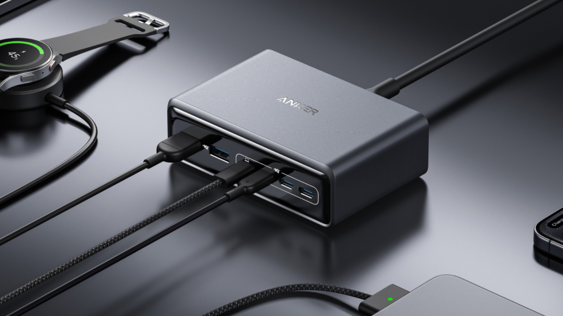 Oferta: este cargador de escritorio Anker Prime facilita la gestión de cables