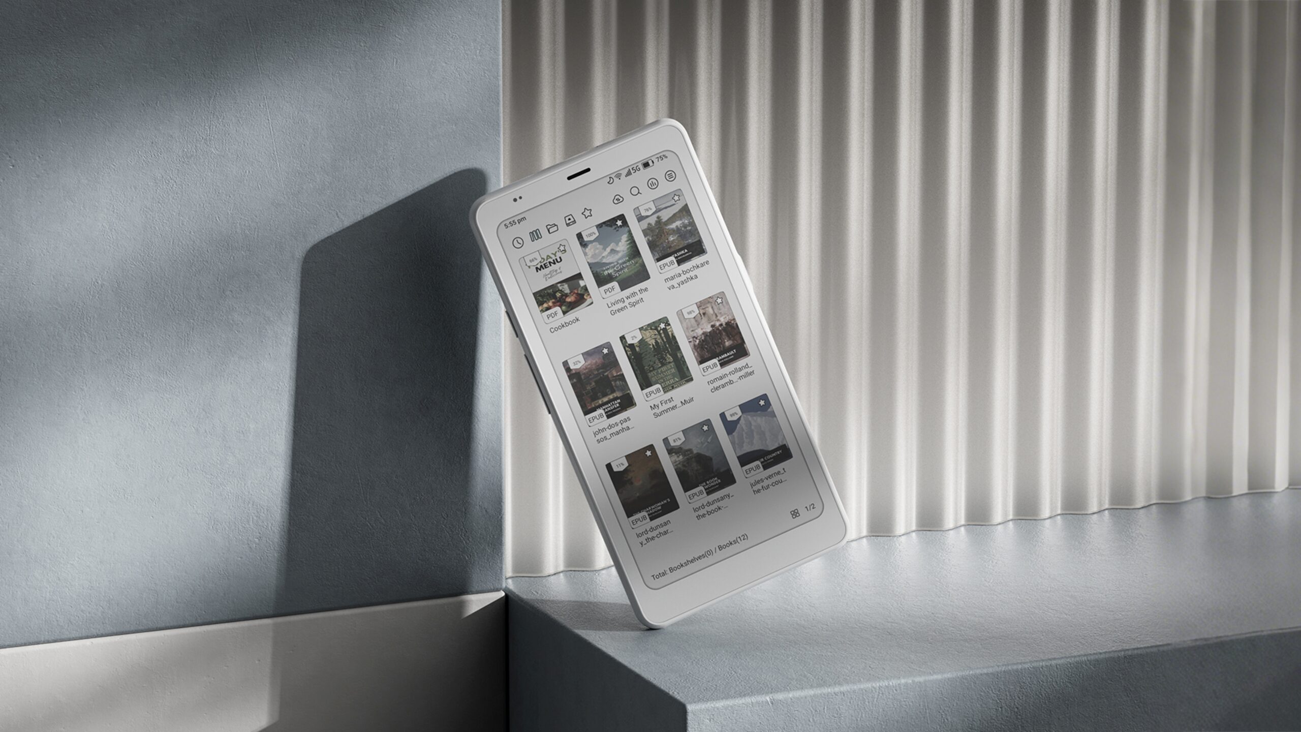 BOOX Palma 2 Pro lleva tinta electrónica en color y 5G a un lector electrónico de bolsillo