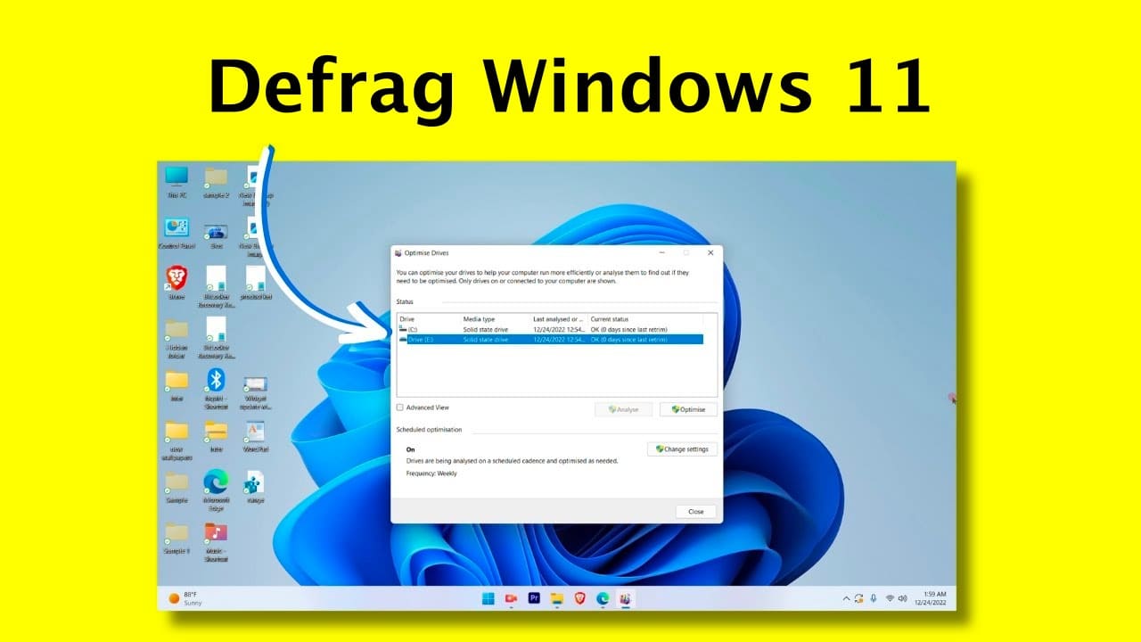 So defragmentieren Sie einen Windows 11-PC