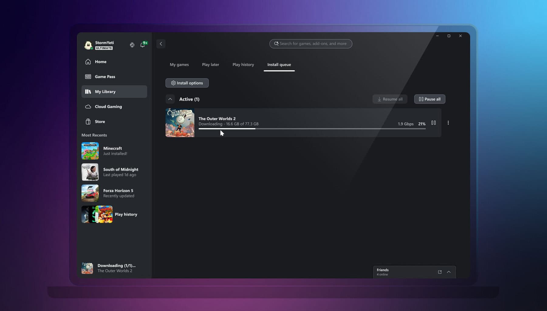 Xbox October 2025 Update: ダウンロードの高速化、高度なシェーダー配信など