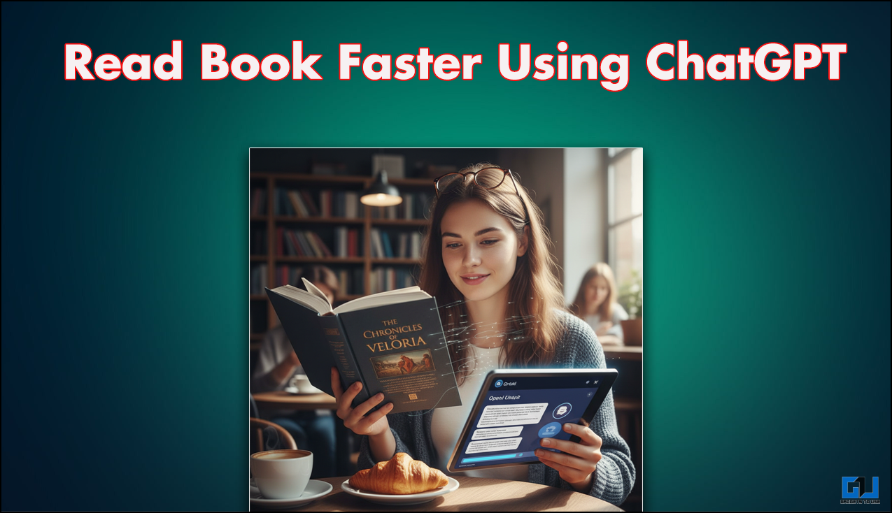 Cómo leer libros más rápido usando chatgpt (3 maneras)