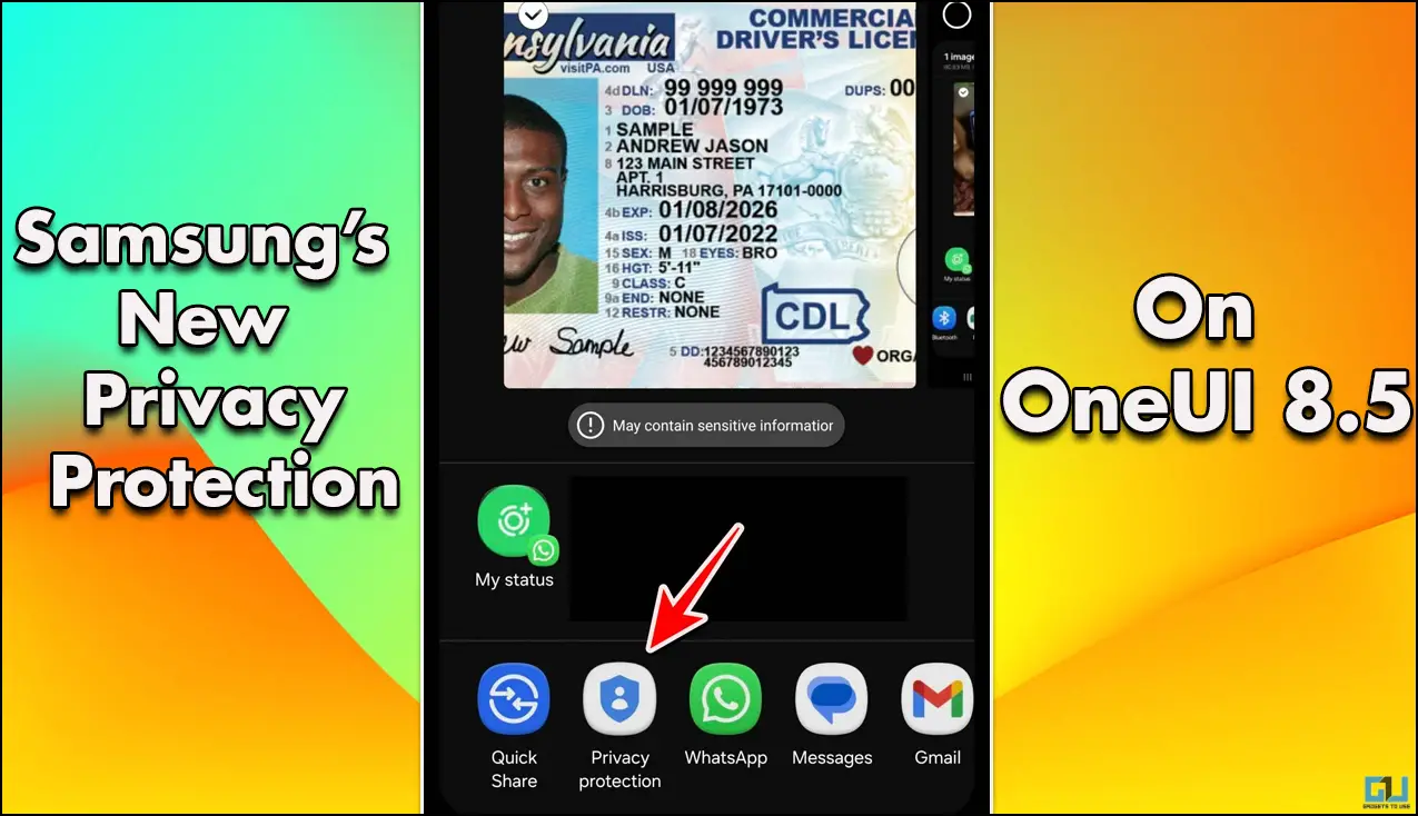 Nowa ochrona prywatności Samsung w OneUI 8.5 jest najlepsza do udostępniania zdjęć