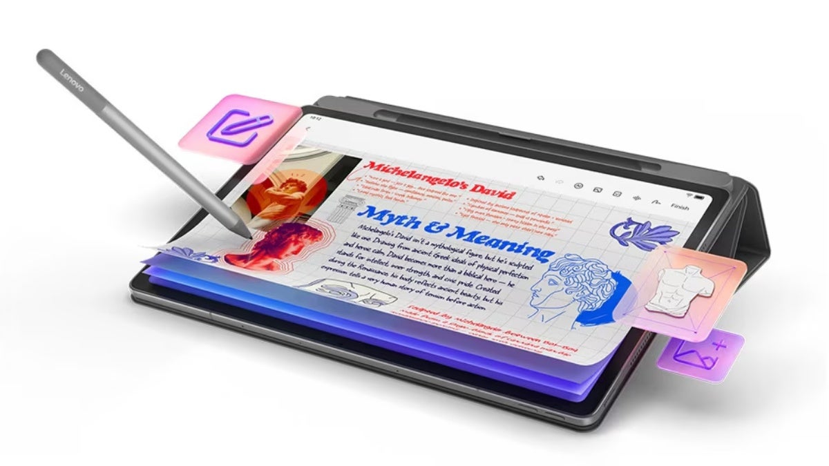 Wochen nach seiner Veröffentlichung ist das Lenovo Idea Tab Plus der Mittelklasse mit KI und Stift stark reduziert