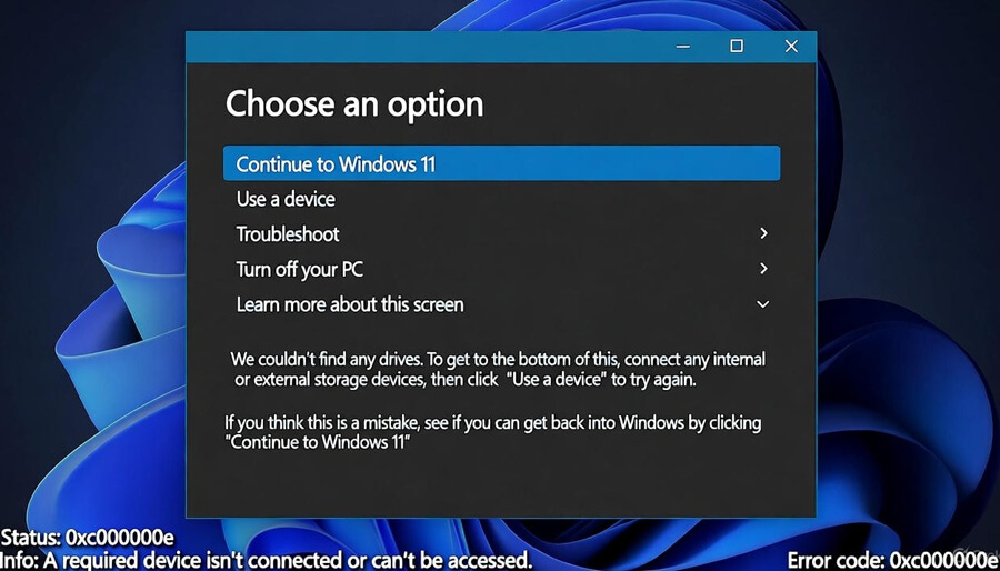 Pesadilla USB de Windows 11: el parche interrumpe las herramientas de recuperación críticas