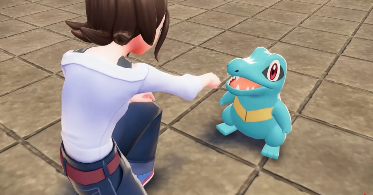 Bästa naturen för Totodile i Pokémon Legends ZA