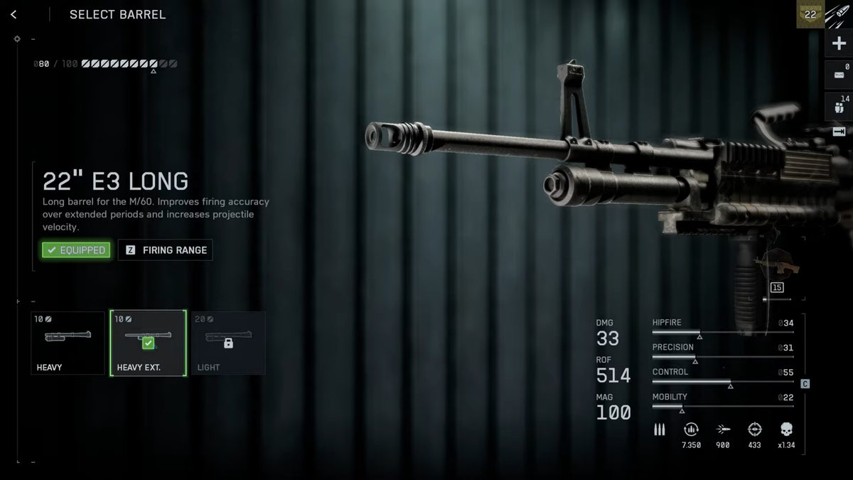 Az M60 feloldása a Battlefield 6-ban