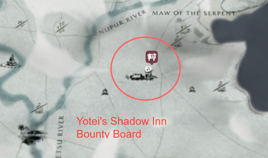 Alle Standorte der Kopfgeldtafeln in Ghost of Yotei