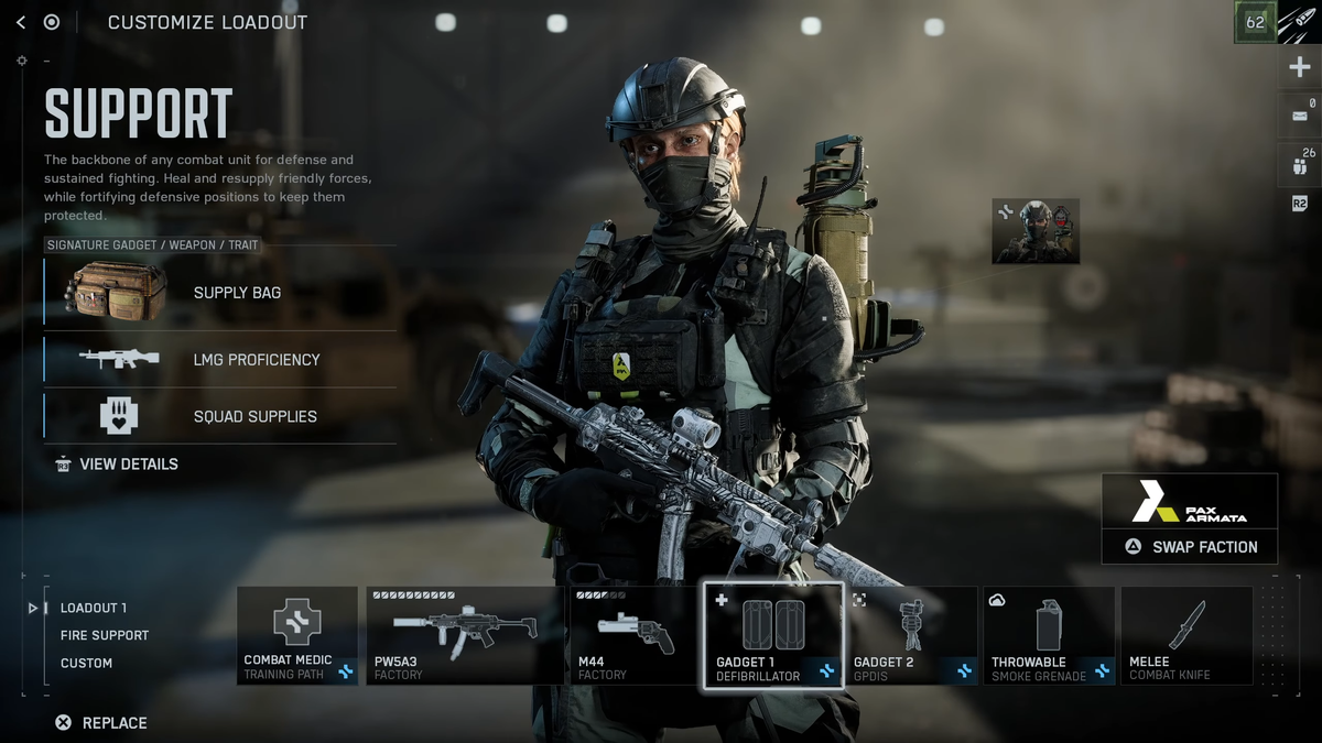 Battlefield 6 : Comment soigner en guise de support