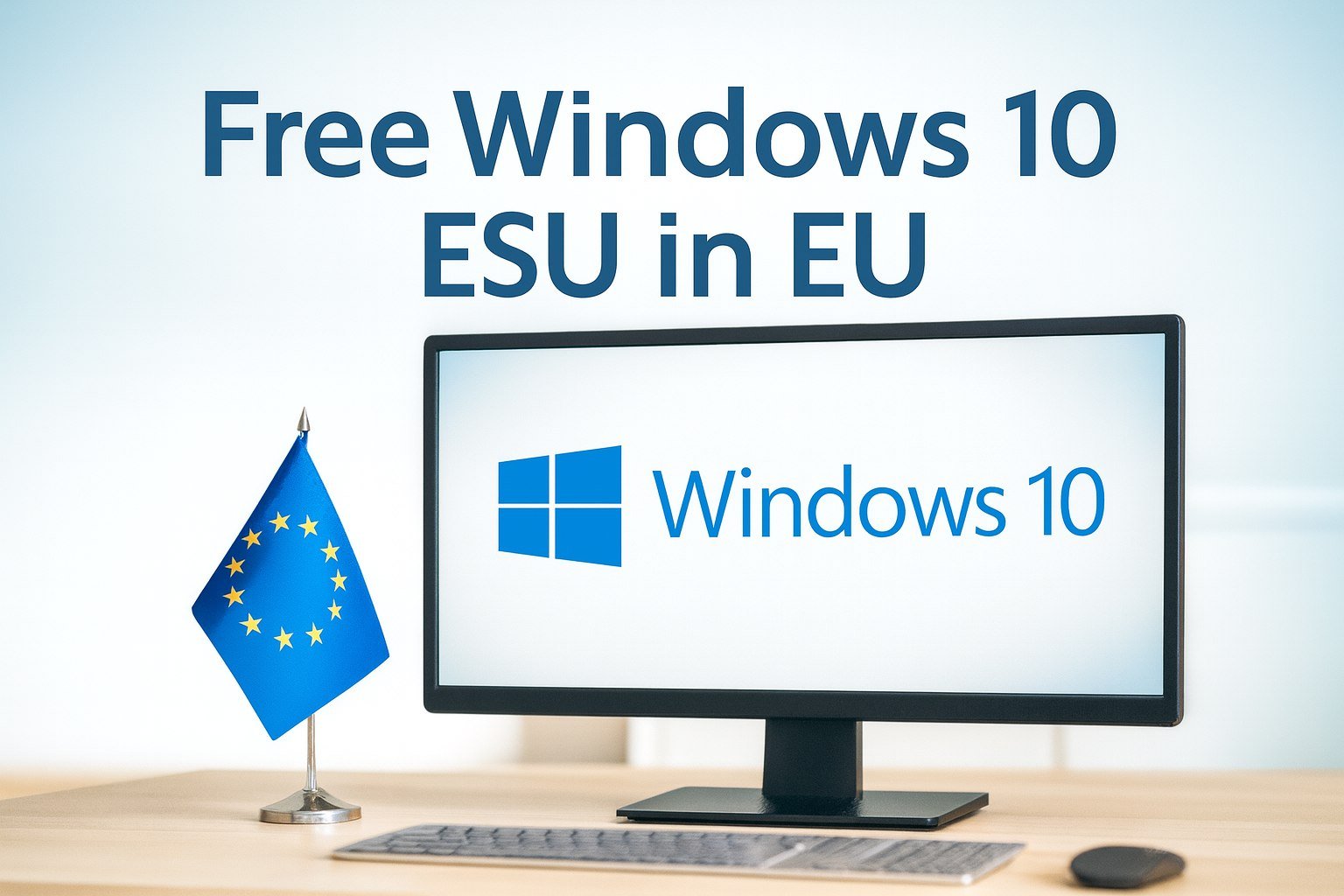 El soporte de Windows 10 termina pronto: los usuarios de la UE obtienen actualizaciones gratuitas