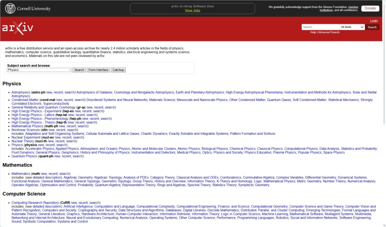 Το arXiv καταστρέφει τα έγγραφα που έχουν δημιουργηθεί από AI, που απαιτούν αξιολόγηση από ομοτίμους για υποβολές CS