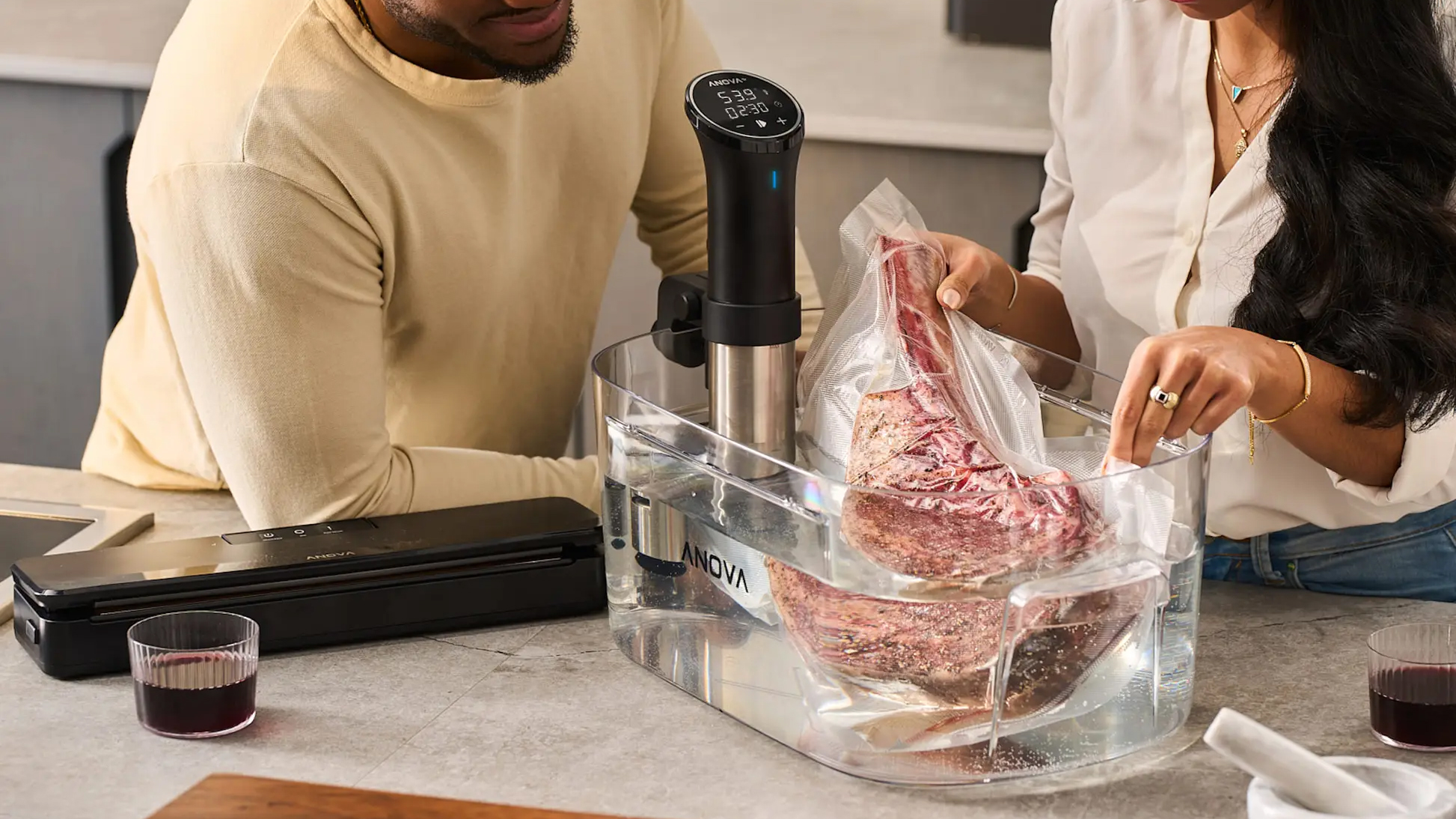 Offerta: Sous vide rende il cibo delizioso e questo fornello è in offerta!