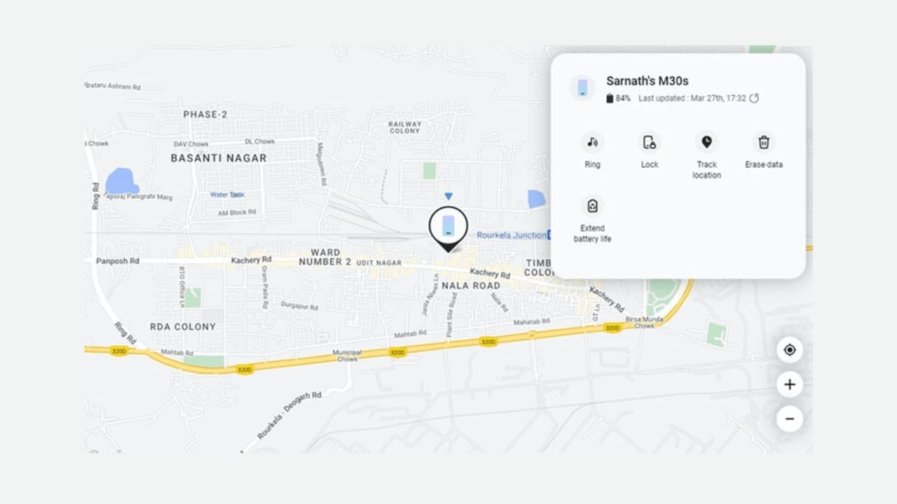 Як знайти втрачений або вкрадений телефон Samsung