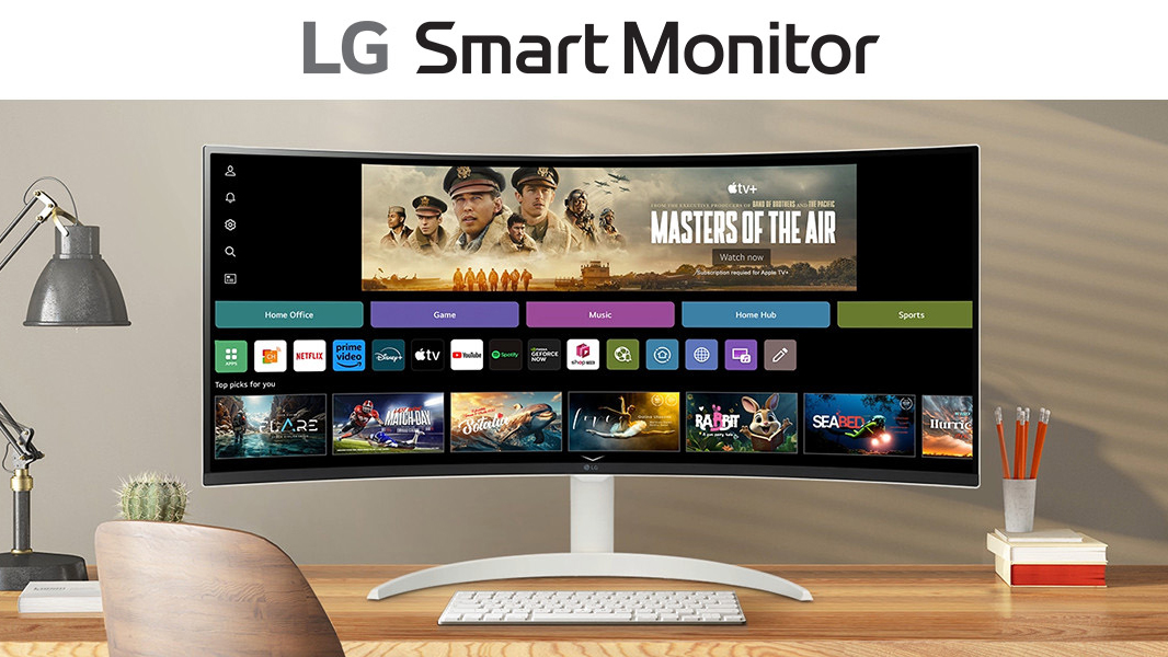 Dieser gebogene 34-Zoll-Smart-Monitor von LG ist derzeit 50 US-Dollar günstiger